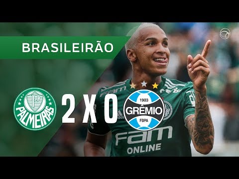PALMEIRAS 2 X 0 GRÊMIO - GOLS - 14/10 - BRASILEIRÃO 2018