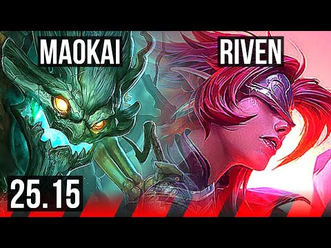 MAOKAI vs RIVEN (TOP) | NA Master | 25.15