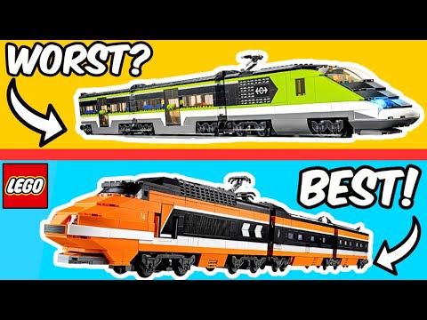 Worst VS Best LEGO passenger Trains!