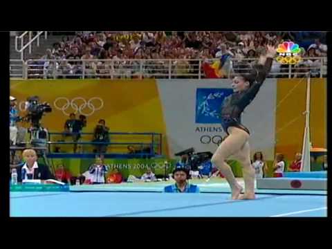 Catalina Ponor (ROM) Gold Medal EF FX Athens Olympics 2004 (HD)