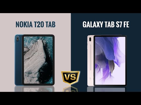 Nokia T20 Tablet Vs Galaxy Tab S7 FE