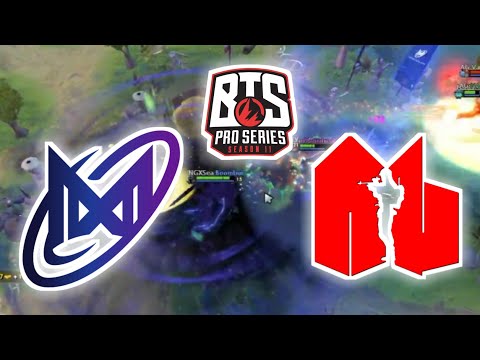 AMAZING GAME !! | NIGMA GALAXY SEA VS ARMY GENIUSES | BTS PRO SERIES 11 SEA | DOTA 2