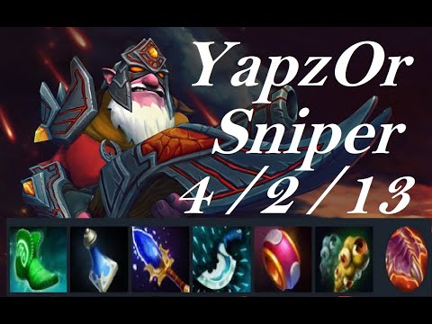 YapzOr Sniper - yeah, Zeus is GG. - Secret vs Liquid Full Game1 - Dota2