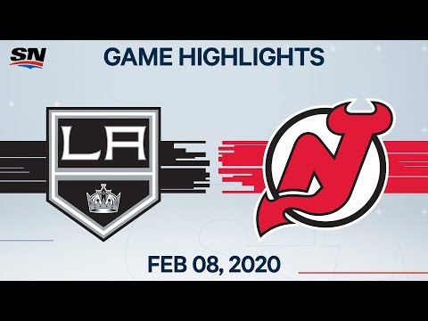 NHL Highlights | Kings vs Devils – Feb. 8, 2020