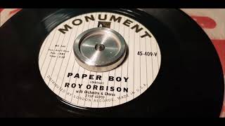 Roy Orbison - Paper Boy - 1959 Teen - Monument 409