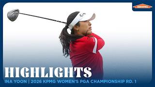 Download lagu Ina Yoon Highlights | 2026 KPMG Women's PGA Championship Round 1 mp3 Download lagu Ina Yoon Highlights | 2026 KPMG Women's PGA Championship Round 1 mp3