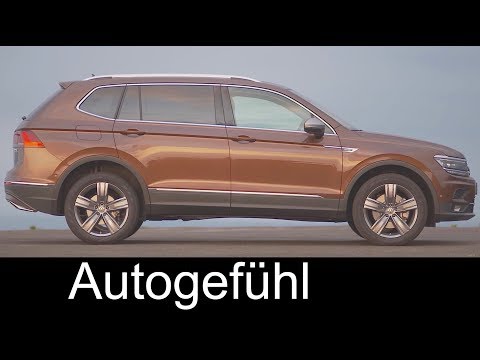 Volkswagen Tiguan Allspace Preview exterior driving shots (Tiguan LWB for USA/Canada) - Autogefühl