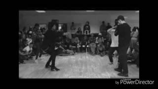 GOD'S PLAN - Busta Rhymes ( LES TWINS MUSIC) Larry freestyle at RBH 2016