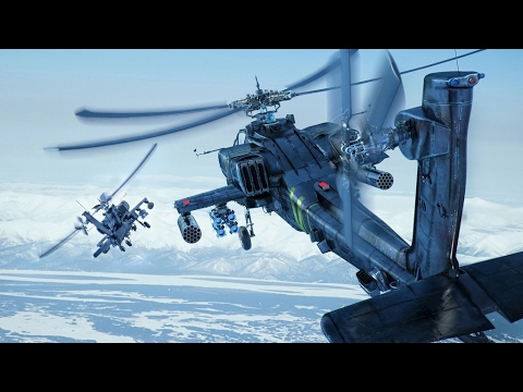 Um AH-64 Apache VS Tudo - ArmA Cold War Assault