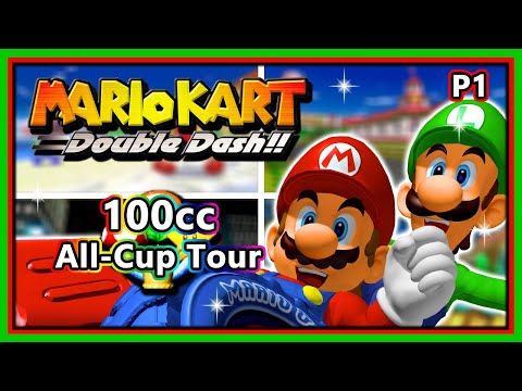Mario Kart: Double Dash!! Walkthrough - 100cc All Cup Tour - Part 1 (HD)