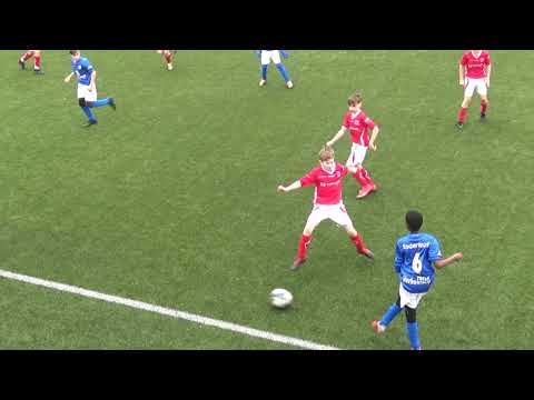 Tweede helft El Clásico DOVO JO13-1 - GVVV JO13-1