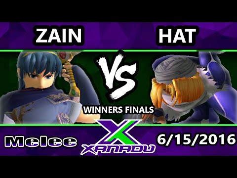S@X 154 - SSI | Zain (Marth) Vs. Hat (Sheik) SSBM Winners Finals - Smash Melee
