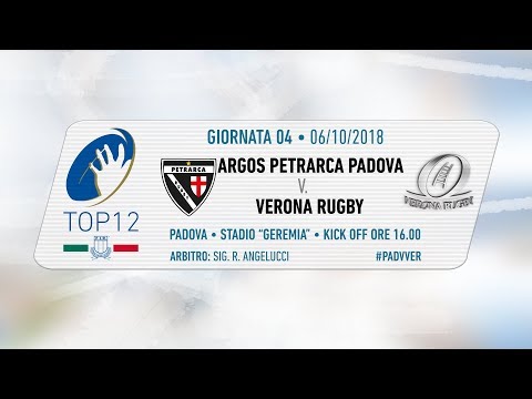 TOP12 2018/19, Giornata 4 - Argos Petrarca Padova v Verona Rugby