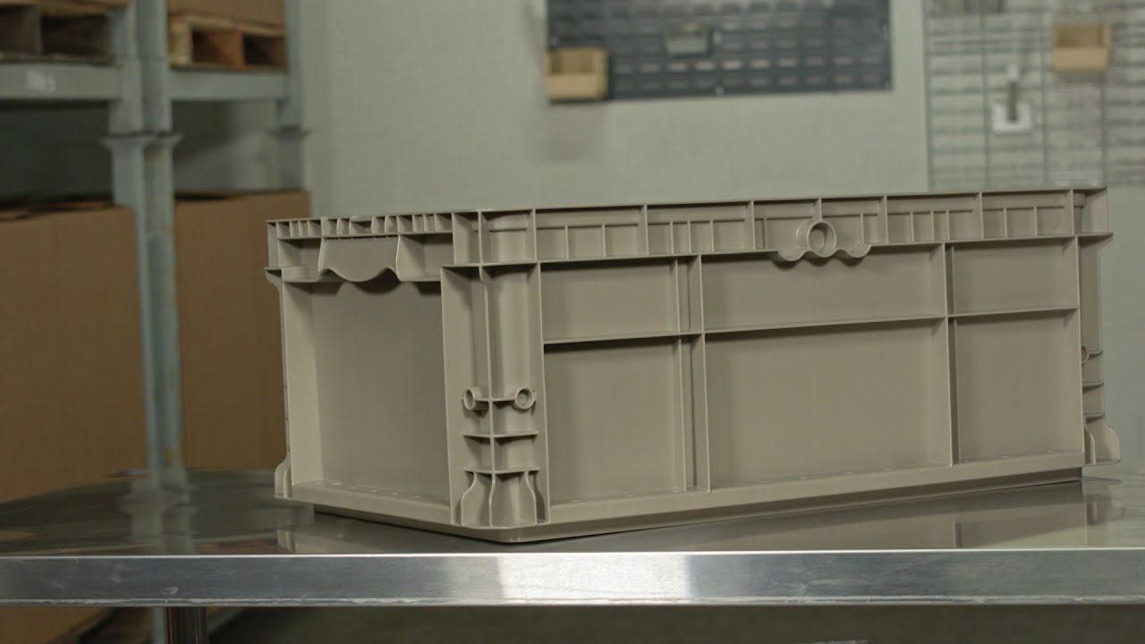 Quantum Storage | Heavy Duty Straight Wall Stacking Containers | Commercial | Social Media Content