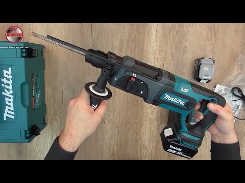 UNBOXING Makita DHR241RFJ 18v LXT SDS+ Rotary Hammer Drill 2x3Ah - Bob The Tool Man