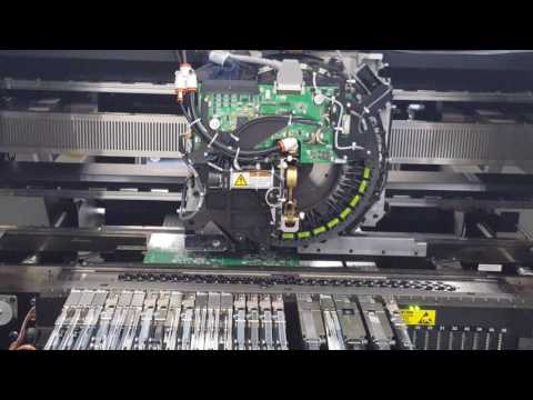 Linea de SMT en acción