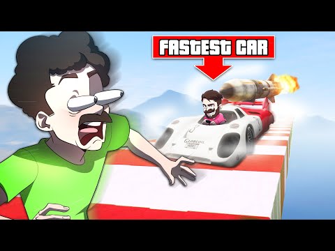 Runners Vs The FASTEST Cars In GTA5!
