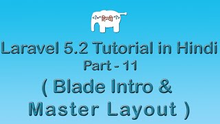 Laravel 5 Tutorial for Beginners in Hindi ( Blade Intro & Master Layout ) | Part-11