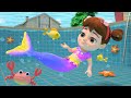 Little Mermaid Song | Swimming and more Sing Along Kids Songs