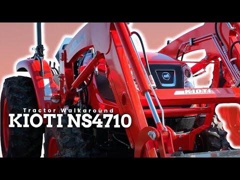 Kioti NS4710 Walkaround