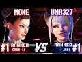 SF6 ▰ MOKE (#1 Ranked Chun-Li) vs UMA327 (#1 Ranked Juri) ▰ Ranked Matches