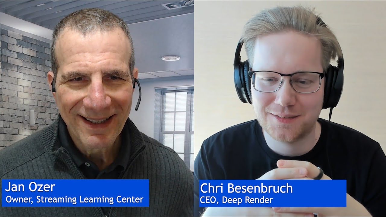 AI-Powered Video Codecs: The Future of Compression with Deep Render CEO Chri Besenbruch