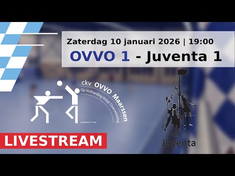 OVVO Maarssen 1 vs Juventa 1 | Livestream (10-01-2026)