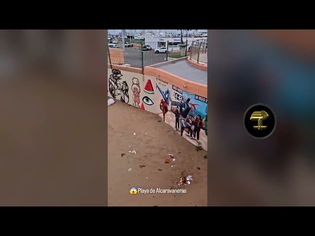 Playa de Las Alcaravaneras, otro desastre social comunista