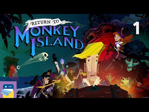 Return to Monkey Island: iOS/Android Gameplay Walkthrough Part 1 (by Devolver / Terrible Toybox) - YouTube
