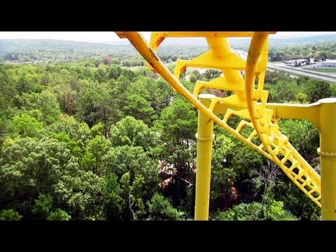 Front row point of view footage of Gauntlet