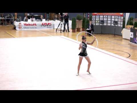 Klara Welzig (AUT) 2015 Austrian National Championships - Hoop