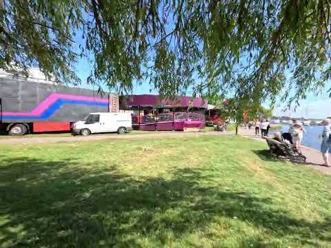 Christchurch, Dorset and Funfair