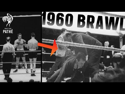 Infamous 1960 Boxing Brawl | Archive Highlights
