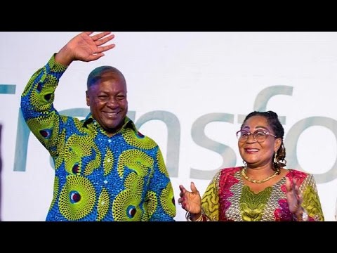 John Mahama promises to relaunch  Ghana's economy