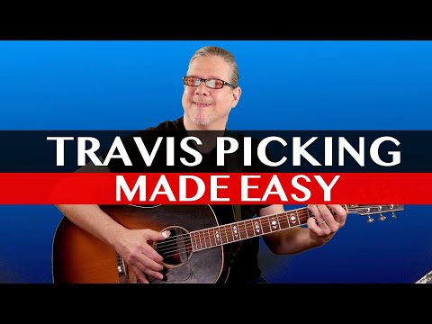 Travis Picking Made Easy: Fingerpicking Guitar Lesson with TAB