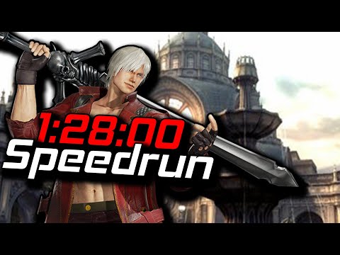 Devil May Cry 4 Speedrun in 1:28:00 | New Game Devil Hunter