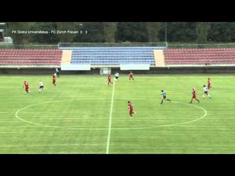 16.08.2012: Gintra Universitetas vs. FC Zürich Frauen (UEFA Women's Champions League)