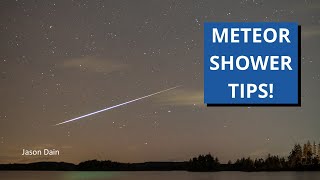Tips for Watching Meteor Showers