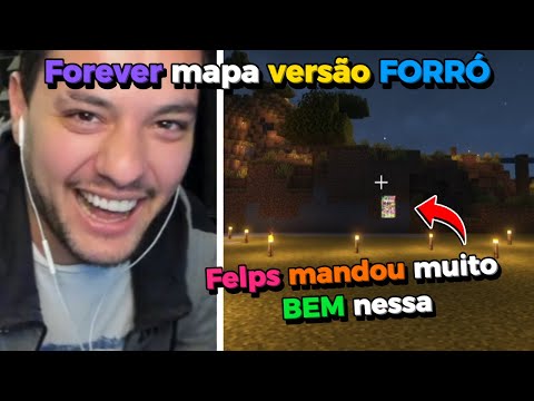 ⭐QSMP: FELPS made a forró version of FOREVER MAPA.