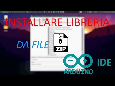 Come Installare una Libreria da Zip su Arduino IDE