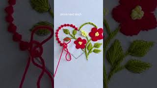 Download lagu cute love embroidery with palestrina stitch / rumal embroidery #embroidery #viralshorts #shorts mp3