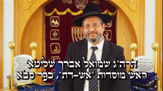פרשת קדושים תשע"ז הרב שמואל אברך שליט"א