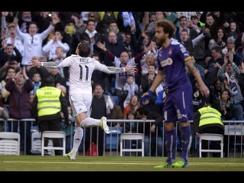 Golazo Bale de falta vs Espanyol | 10/01/2015 | COPE