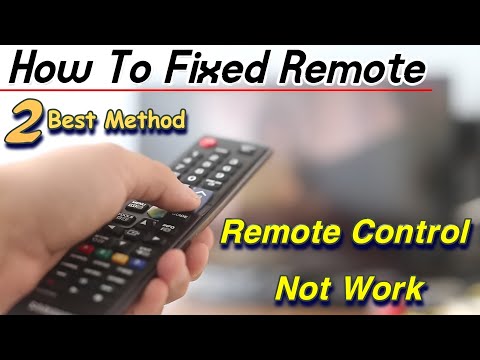 2 BEST Methods To Fix Any Remote Control (TV Remote Not Working FIXED!)