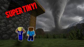 Download lagu Surviving Minecraft Tornadoes, But We're SUPER Tiny! mp3