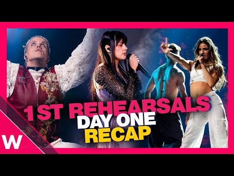 Eurovision 2024: Recap of Day 1 Rehearsals (First half of Semi-Final 1)