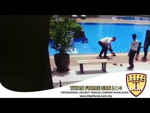 🎥 Titan Force Security Guard Heroically Saves Child from Drowning – Watch the Rescue!