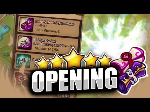 OPENING ~ 270 Scrolls - Wieviele Nat 5s ? - Beschwörung bei Kaffeenase 💥 SUMMONERS WAR