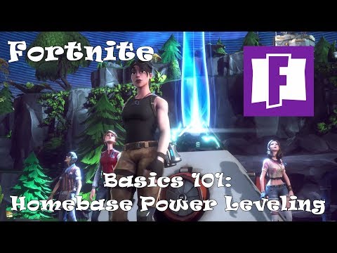 steam community video fortnite basics 101 how to level up your homebase power - fortnite basics pc