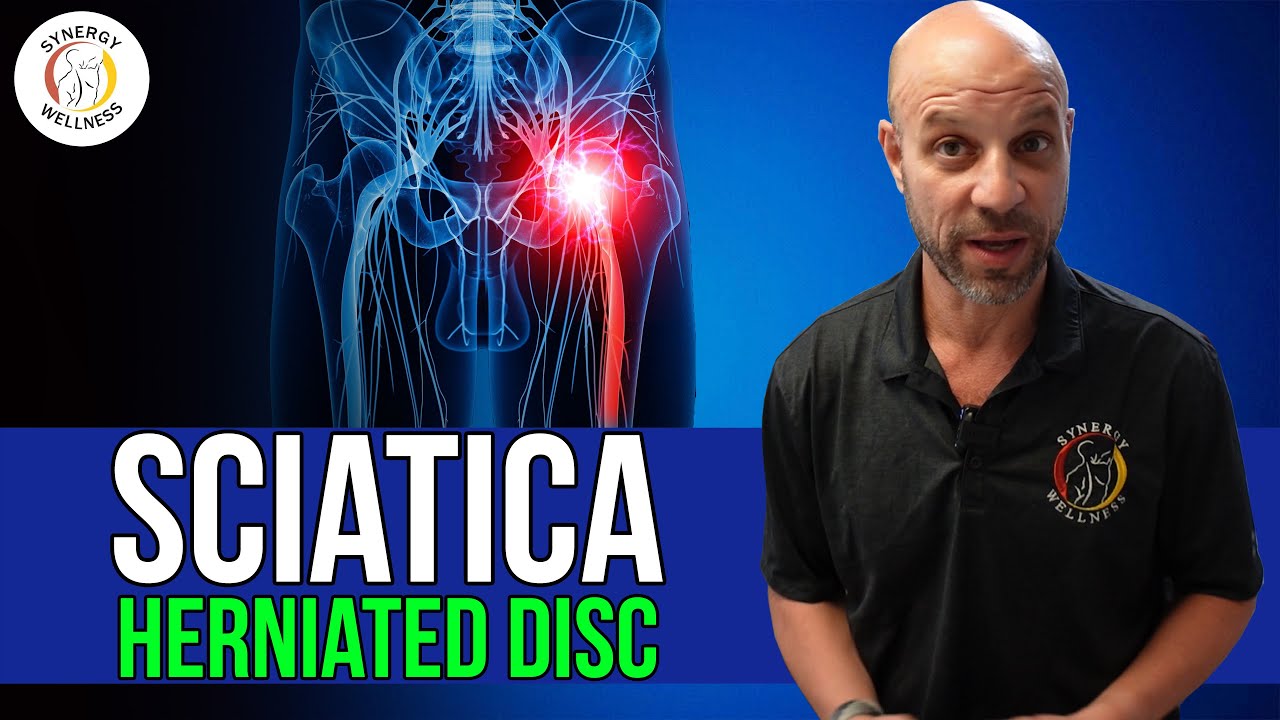 Sciatica (Pinched Nerve) from Herniated Disc - Cox Technique & Cold Laser Therapy